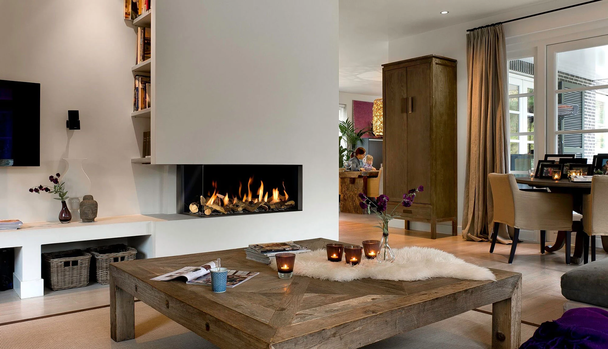 Corner Bell im Wohnraum